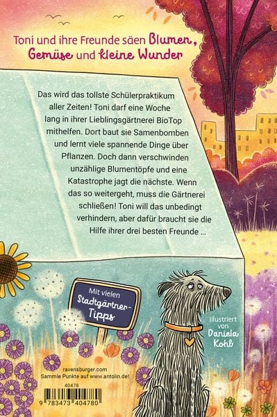 Produktbild: Die Stadtg&auml;rtnerin, Band 3 - Blumengl&uuml;ck hoch vier!