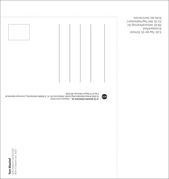 Produktbild: FC Bayern M&uuml;nchen Postkartenkalender 2027