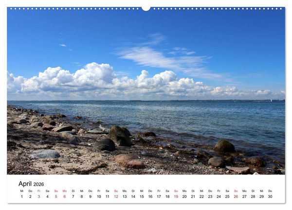 Produktbild: Ostseek&uuml;ste 2026 (Wandkalender 2026 DIN A2 quer), CALVENDO Monatskalender