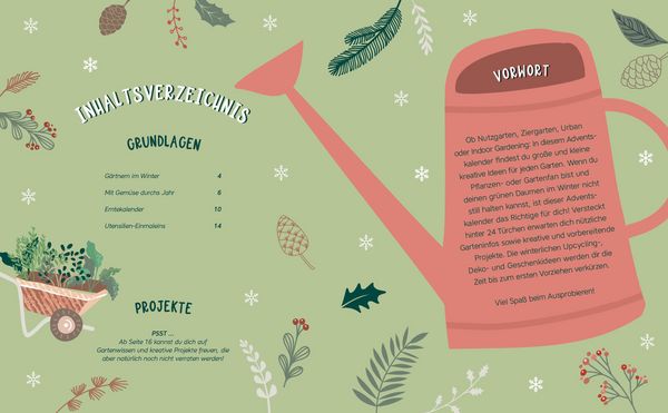 Produktbild: Mein Adventskalender-Buch: Gartenliebe