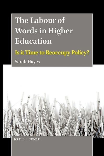 Produktbild: The Labour of Words in Higher Education