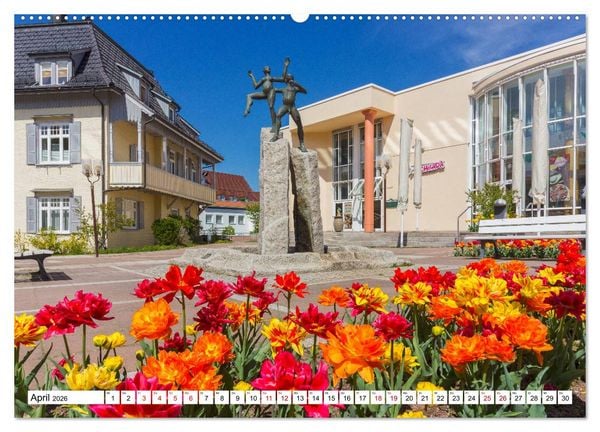 Produktbild: Freudenstadt im Schwarzwald - Wandkalender (hochwertiger Premium Wandkalender 2026 DIN A2 quer), Kunstdruck in Hochglanz