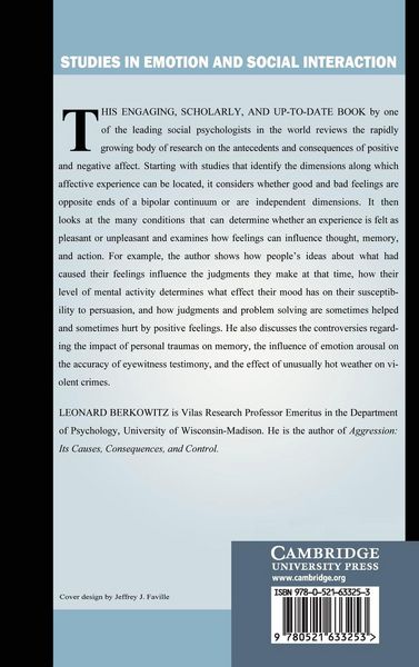Produktbild: Causes and Consequences of Feelings