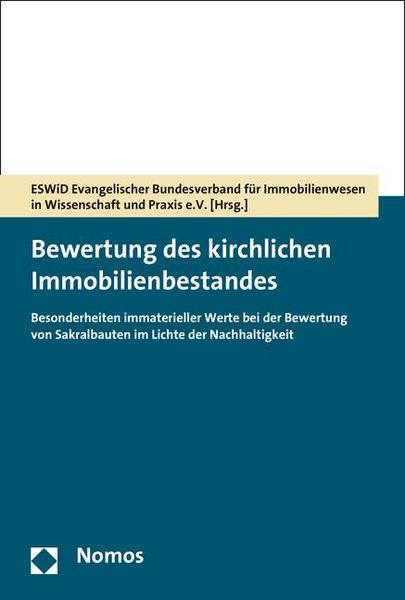 Produktbild: Bewertung des kirchlichen Immobilienbestandes