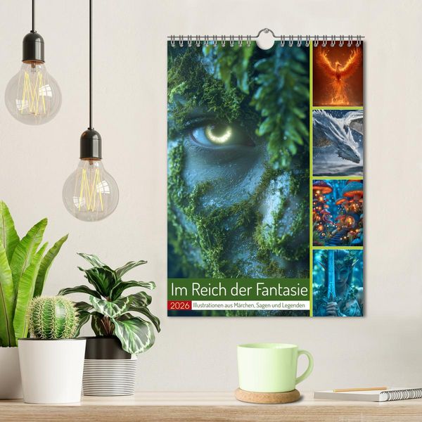 Produktbild: Im Reich der Fantasie (Wandkalender 2026 DIN A4 hoch), CALVENDO Monatskalender
