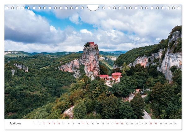 Produktbild: Georgien - Neuzeit-Chroniken (Wandkalender 2026 DIN A4 quer), CALVENDO Monatskalender