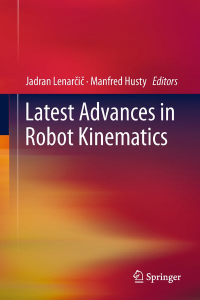 Produktbild: Latest Advances in Robot Kinematics