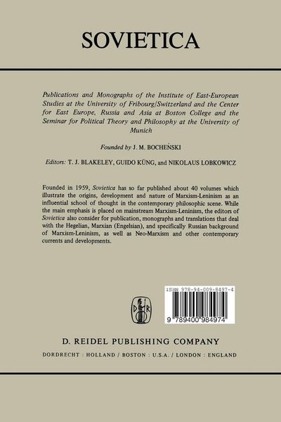 Produktbild: Marxism and Alternatives