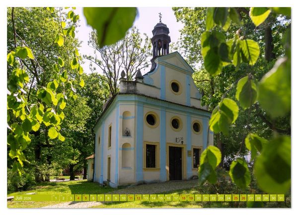Produktbild: Cesky Krumlov. Tschechiens stille Sch&ouml;nheit im B&ouml;hmerwald (hochwertiger Premium Wandkalender 2026 DIN A2 quer), Kunstdruck in Hochglanz
