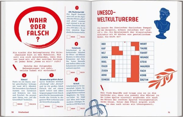 Produktbild: DUMONTs Fantastische R&auml;tselreise Quer durch Europa