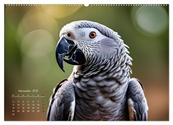 Produktbild: Afrikas vielf&auml;ltige Vogelwelt (Wandkalender 2026 DIN A2 quer), CALVENDO Monatskalender