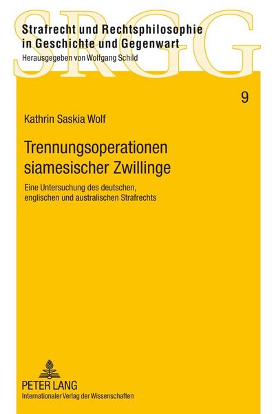 Produktbild: Trennungsoperationen siamesischer Zwillinge