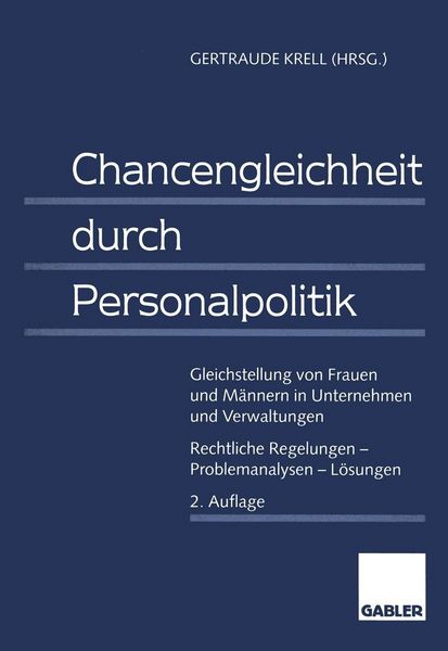 Produktbild: Chancengleichheit durch Personalpolitik