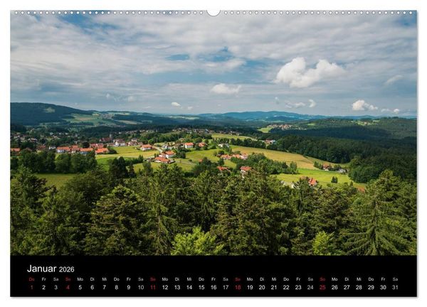 Produktbild: Bayerischer Wald (Wandkalender 2026 DIN A2 quer), CALVENDO Monatskalender