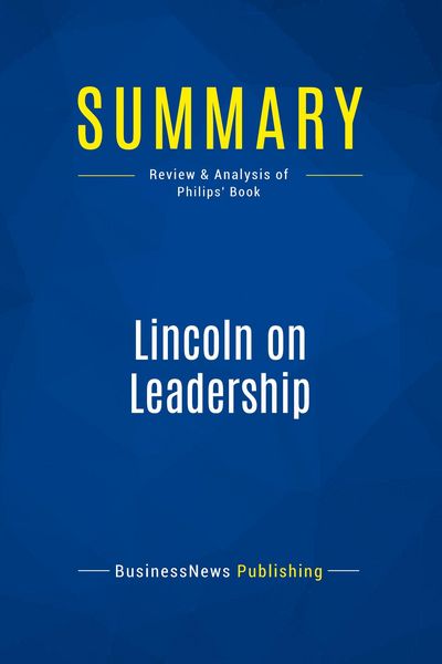 Produktbild: Summary: Lincoln on Leadership