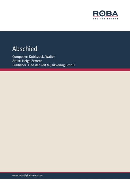 Produktbild: Abschied