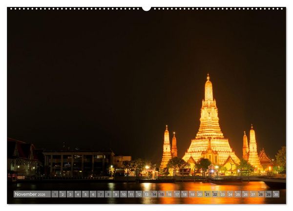 Produktbild: Thailand - Von Bangkok in den Norden (Wandkalender 2026 DIN A2 quer), CALVENDO Monatskalender