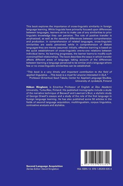 Produktbild: Cross-linguistic Similarity in Foreign Language Learning