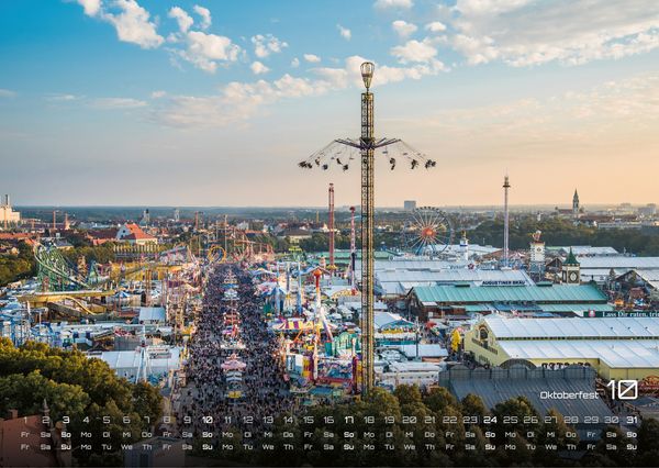 Produktbild: M&uuml;nchen - Zwischen Alpenblick und Altstadtflair - 2027 - Kalender DIN A3