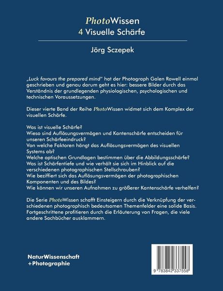 Produktbild: PhotoWissen - 4 Visuelle Sch&auml;rfe
