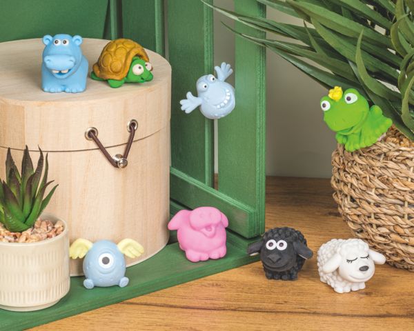 Produktbild: Brunnen Display Radiergummi funny Monster