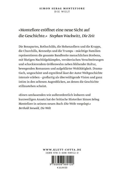 Produktbild: Die Welt. Eine Familiengeschichte der Menschheit