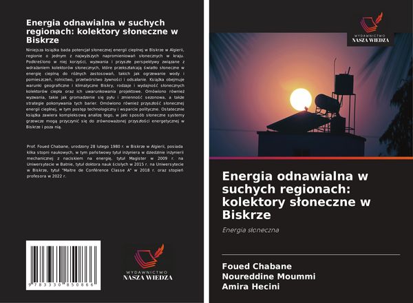 Produktbild: Energia odnawialna w suchych regionach: kolektory s&iquest;oneczne w Biskrze