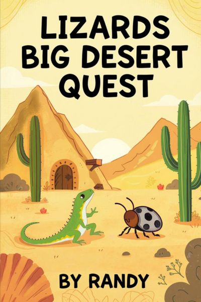 Produktbild: Lizards Big Desert Quest (Childrens Books, #999)