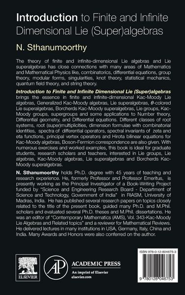 Produktbild: Introduction to Finite and Infinite Dimensional Lie (Super)algebras