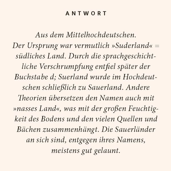 Produktbild: Sauerland-Quiz