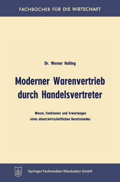 Produktbild: Moderner Warenvertrieb durch Handelsvertreter