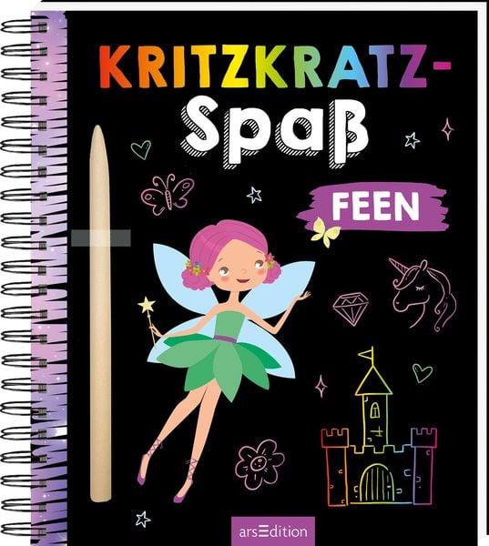Produktbild: Kritzkratz-Spa&szlig; Feen