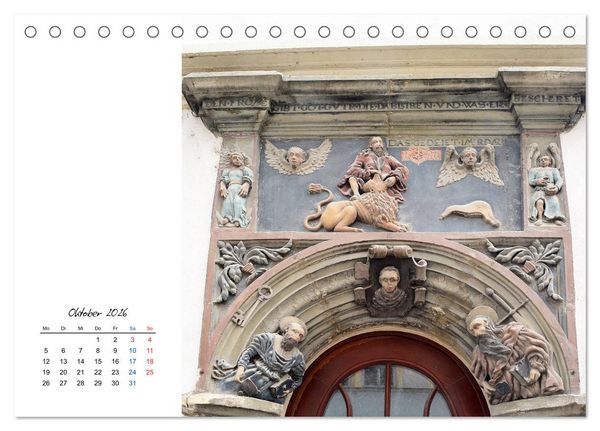Produktbild: Naumburg/Saale - Bilder einer liebenswerten Stadt (Tischkalender 2026 DIN A5 quer), CALVENDO Monatskalender
