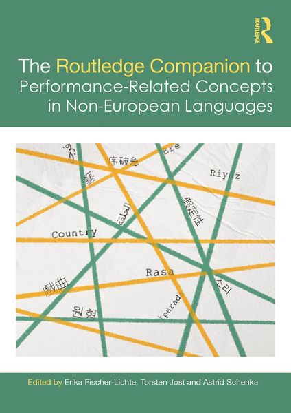 Produktbild: The Routledge Companion to Performance-Related Concepts in Non-European Languages