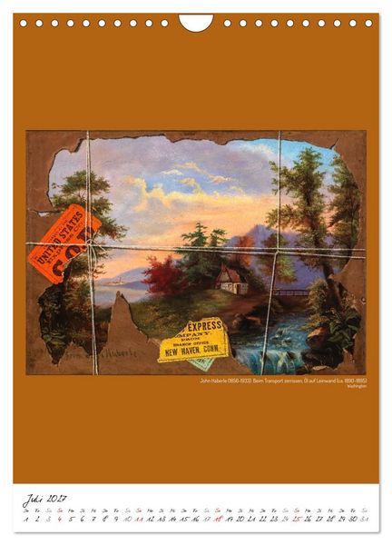 Produktbild: Trompe-l'&oelig;il - Die Kunst der Illusion. Kunstkalender (Wandkalender 2027 DIN A4 hoch), CALVENDO Monatskalender