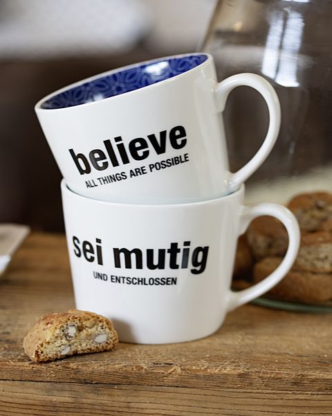 Produktbild: Believe all things are possible - Tasse