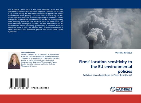 Produktbild: Firms' location sensitivity to the EU environmental policies