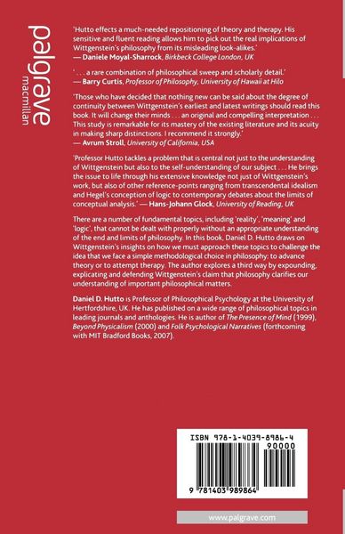 Produktbild: Wittgenstein and the End of Philosophy