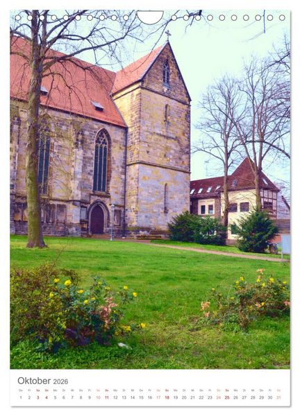 Produktbild: Helmstedt - Historische Stadt mit besonderem Flair (Wandkalender 2026 DIN A4 hoch), CALVENDO Monatskalender