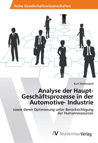 Produktbild: Analyse der Haupt-Gesch&auml;ftsprozesse in der Automotive- Industrie