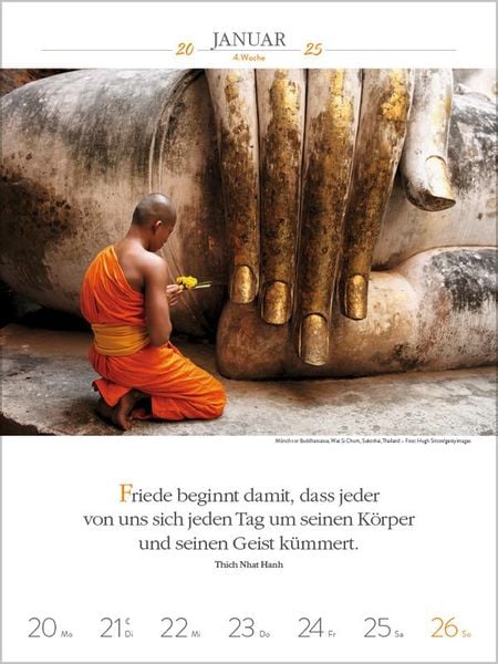 'Buddhistische Weisheiten 2025' - 'Korsch