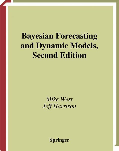 Produktbild: Bayesian Forecasting and Dynamic Models