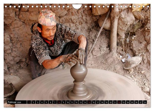 Produktbild: Nepal - Kathmandutal (Wandkalender 2026 DIN A4 quer), CALVENDO Monatskalender