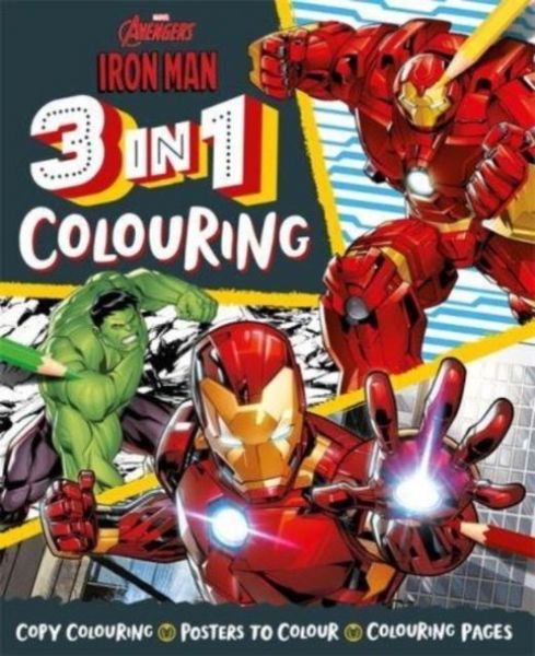 Produktbild: Marvel Avengers Iron Man: 3 in 1 Colouring