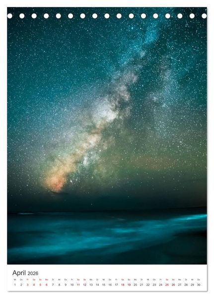 Produktbild: Hawaii - Das wundersch&ouml;ne Land im Pazifik. (Tischkalender 2026 DIN A5 hoch), CALVENDO Monatskalender