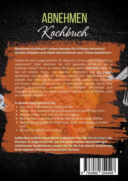 Produktbild: Abnehmen Kochbuch