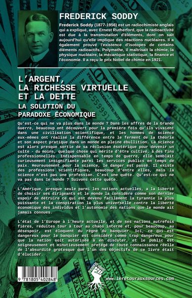 Produktbild: L'argent, la richesse virtuelle et la dette