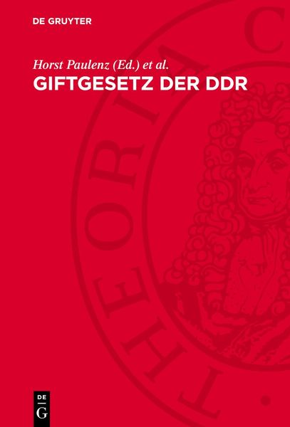 Produktbild: Giftgesetz der DDR