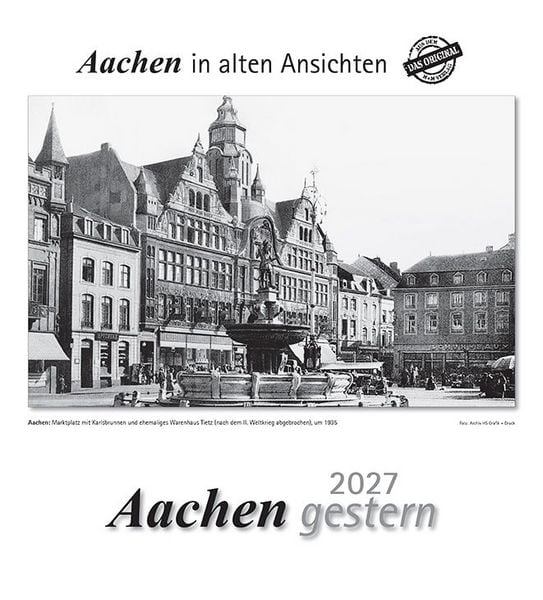 Produktbild: Aachen gestern 2027