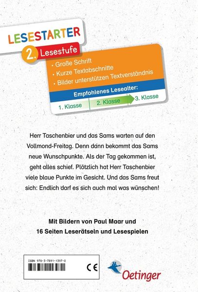 Produktbild: Das Sams darf sich was w&uuml;nschen